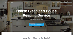 Desktop Screenshot of homecleanusa.com